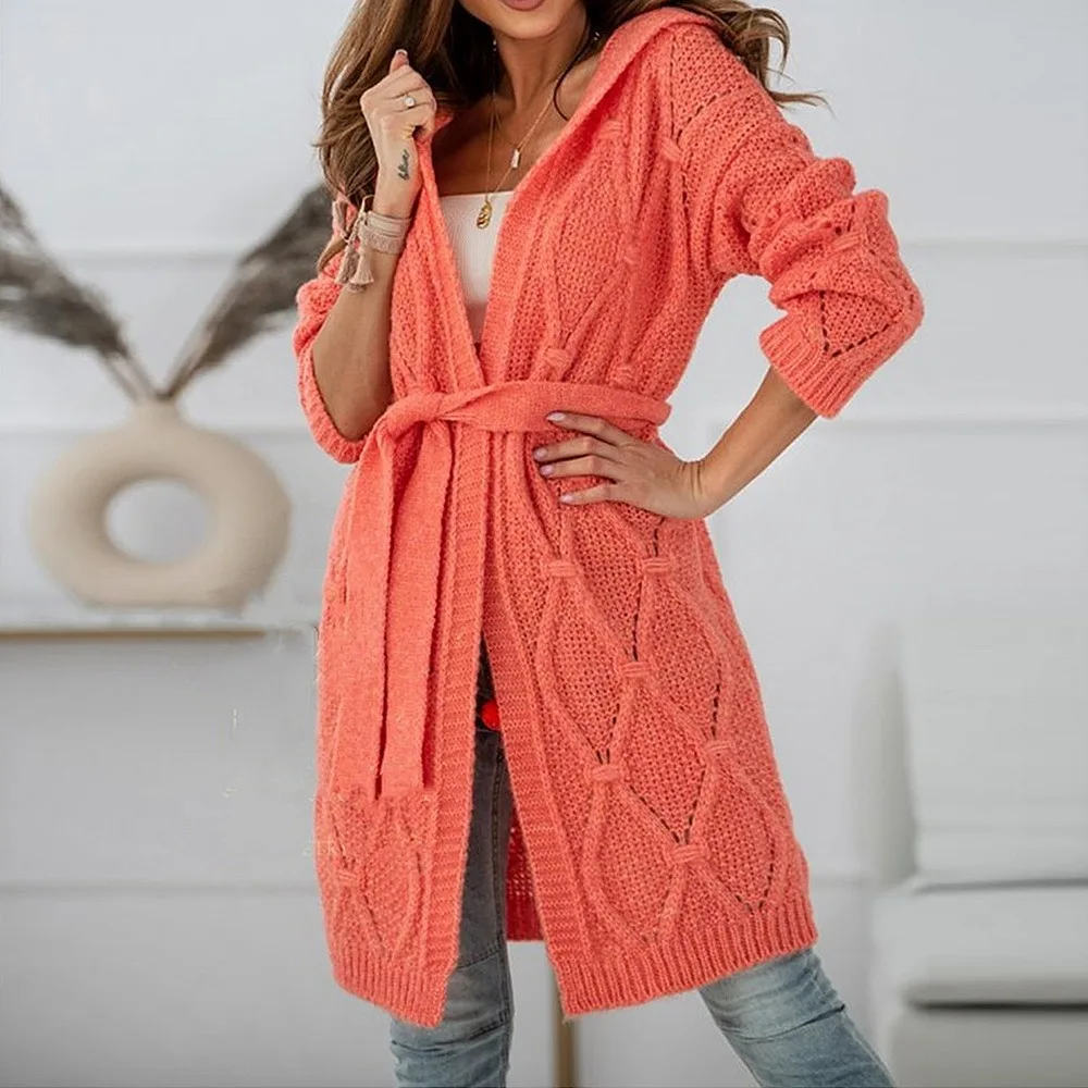 Cardigan for Women Long Sleeve Solid Loose Knitting Jackets Women's y2k Fashion Street Adjustable Waist Sweater Long Sleeve Top
Cardigan for Women Long Sleeve Solid Loose Knitting Jackets Women's y2k Fashion Street Adjustable Waist Sweater Long Sleeve Top