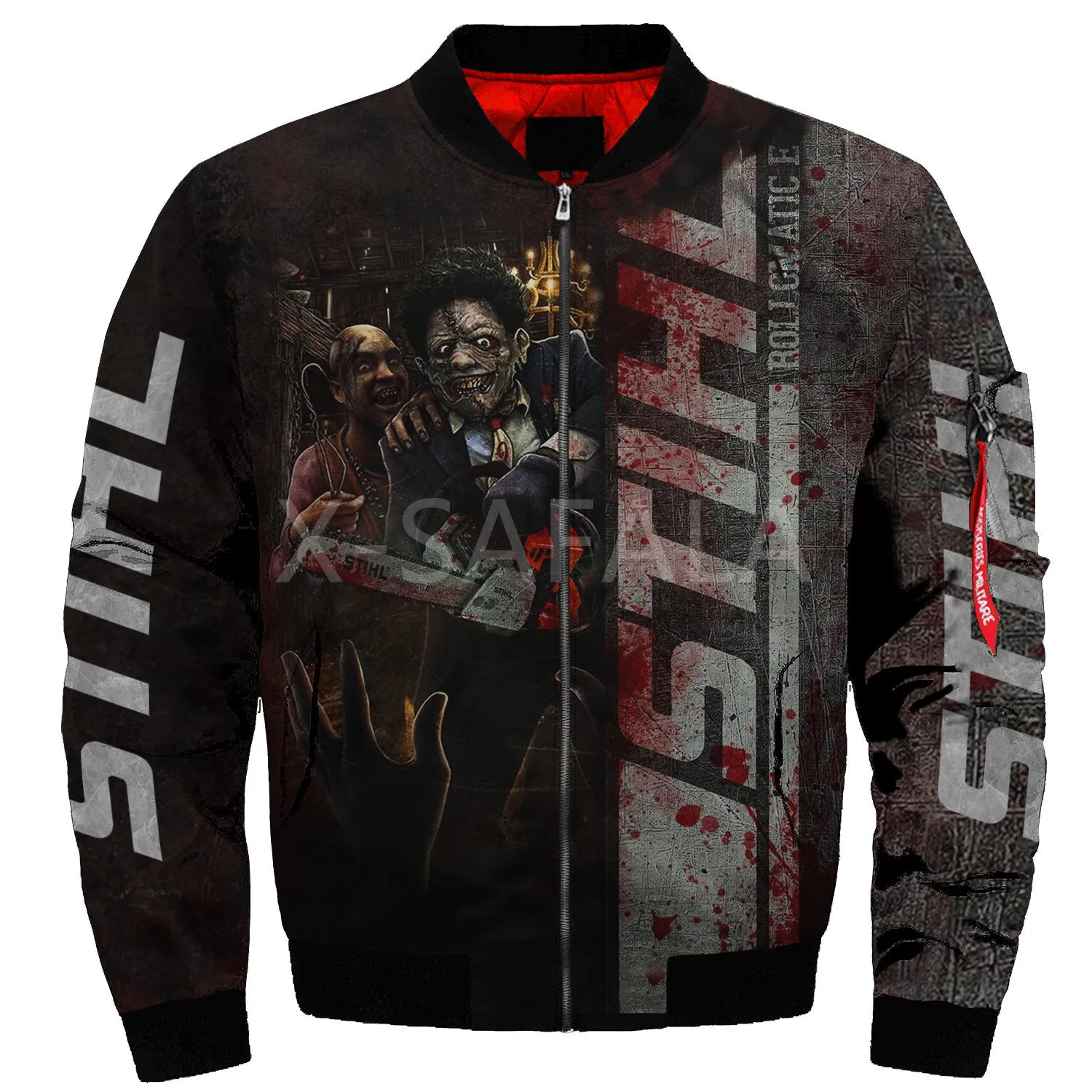 Mens Unisex 3D Bomber Jackets Happy Halloween Skull Print Zipper Flight Jacket Casual Thick Coats Unisex Harajuku Streetwear
Mens Unisex 3D Bomber Jackets Happy Halloween Skull Print Zipper Flight Jacket Casual Thick Coats Unisex Harajuku Streetwear