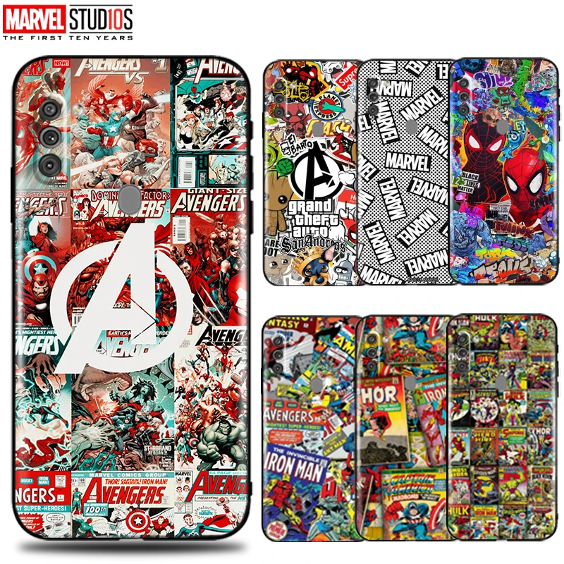Phone Case For Samsung Galaxy M11 Soft Coque Cover Marvel Avengers Comics Iron Man SpiderMan Venom Captain America Hulk
Phone Case For Samsung Galaxy M11 Soft Coque Cover Marvel Avengers Comics Iron Man SpiderMan Venom Captain America Hulk