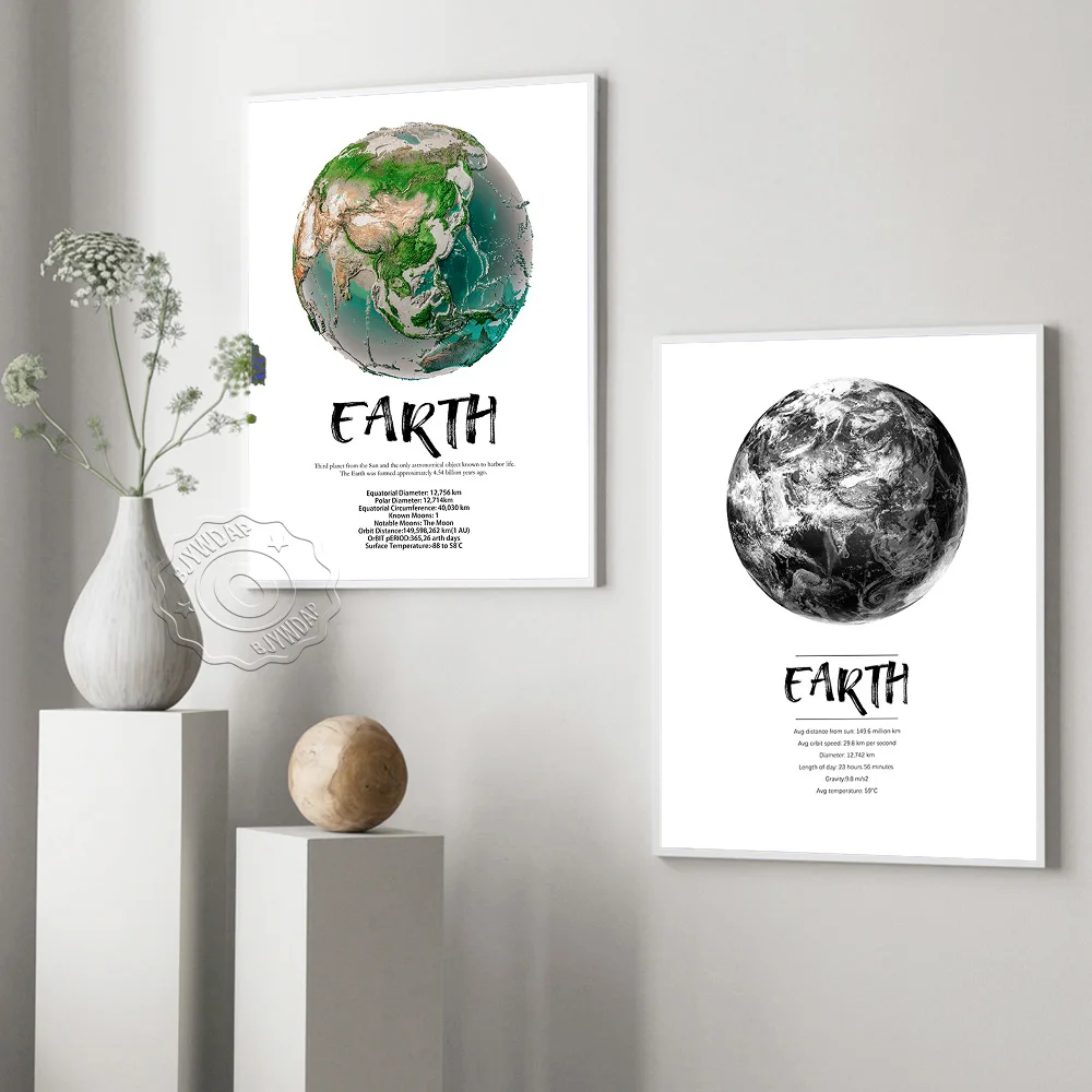 Modern Planet Universe Space Canvas Painting, Earth Poster, Space Starry Sky Poster Print Earth Picture Living Room Home Decor
Modern Planet Universe Space Canvas Painting, Earth Poster, Space Starry Sky Poster Print Earth Picture Living Room Home Decor