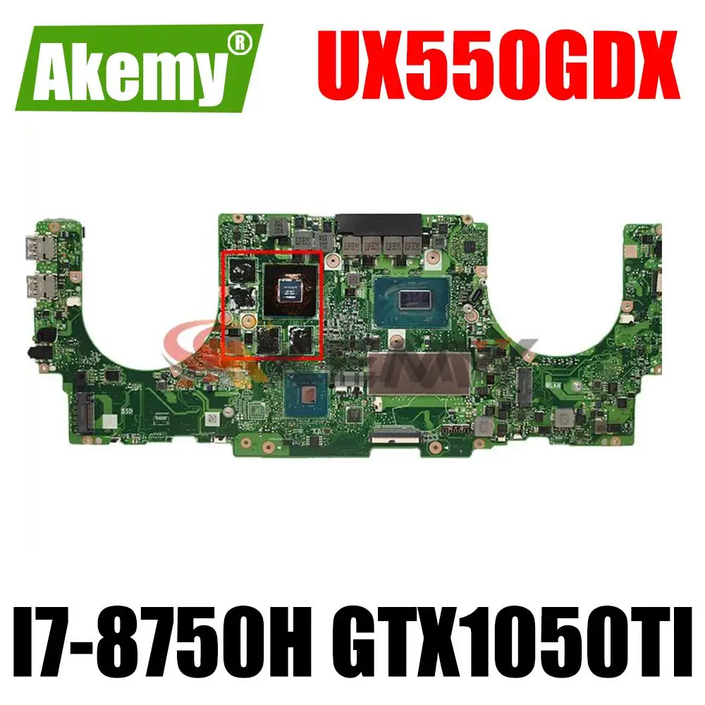 Для ASUS ZenBook Pro UX550 UX550VD UX550VE UX550VW UX550GDX Материнская плата ноутбука mainboardW/ I7-8750H / GTX1050TI/4G 16GB
Для ASUS ZenBook Pro UX550 UX550VD UX550VE UX550VW UX550GDX Материнская плата ноутбука mainboardW/ I7-8750H / GTX1050TI/4G 16GB
