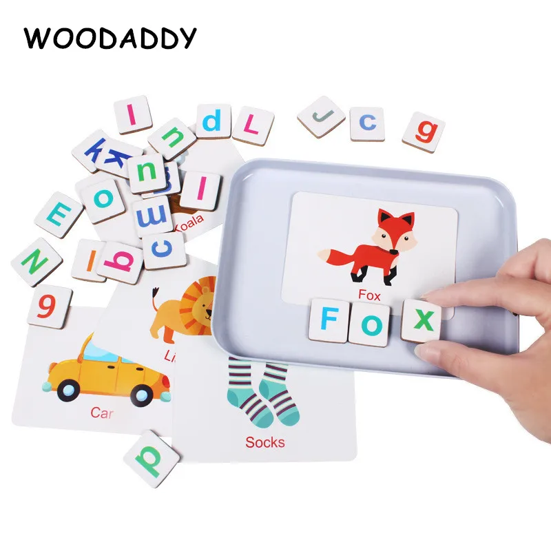 New Arrival 26Letters Magnetic Puzzles Educational Wooden Toys For Kids Children Preschool Teaching Aids English Iron Box
New Arrival 26Letters Magnetic Puzzles Educational Wooden Toys For Kids Children Preschool Teaching Aids English Iron Box