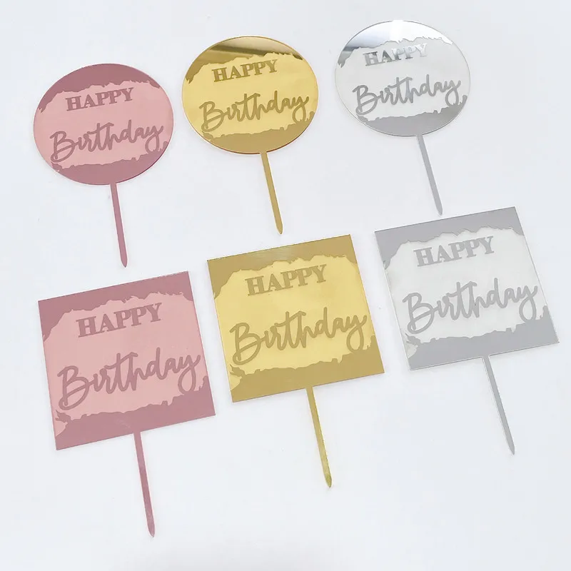 New Gold Acrylic Cake Decoration Supplies For Children And Adults Birthday Party Decor Gift Pink Happy Birthday Insert The Cards
New Gold Acrylic Cake Decoration Supplies For Children And Adults Birthday Party Decor Gift Pink Happy Birthday Insert The Cards