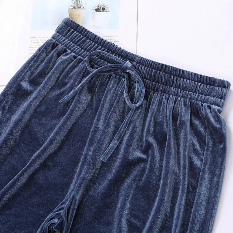 Wide Leg Pants Women Solid Pleuche Spring Newest Trendy Casual Chic Full length Lady Trouser Soft High Waist Streetwear 5 Colors
Wide Leg Pants Women Solid Pleuche Spring Newest Trendy Casual Chic Full length Lady Trouser Soft High Waist Streetwear 5 Colors