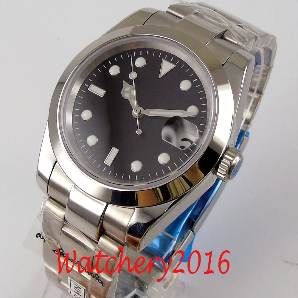 Bliger Black Dial Deployment Sapphire Glass Miyota 8215 Automatic Mechanical Mens Watch 
Bliger Black Dial Deployment Sapphire Glass Miyota 8215 Automatic Mechanical Mens Watch