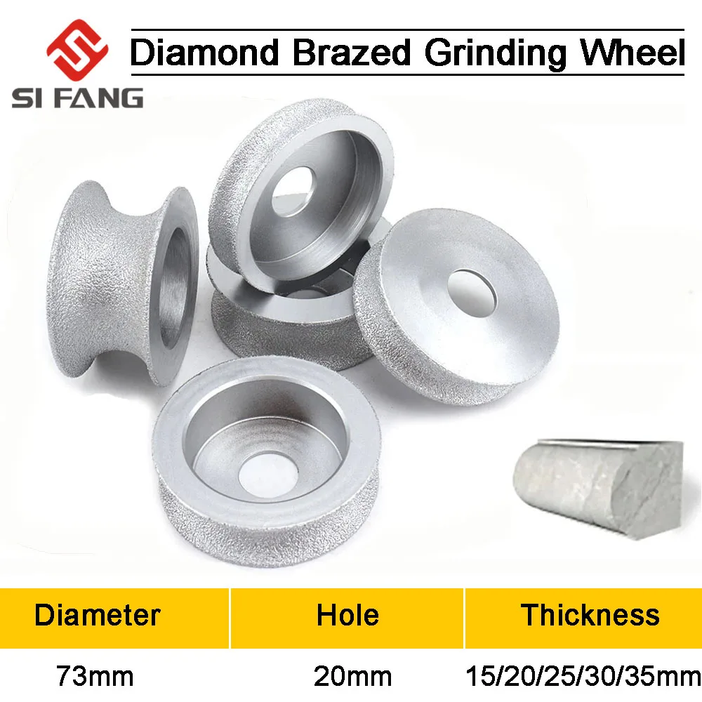 75mm Brazed Diamond Grinding Wheel Edge Diamond Disc Used Dry or Wet For Marble Granit Vacuum Brazed Diamond Tools
75mm Brazed Diamond Grinding Wheel Edge Diamond Disc Used Dry or Wet For Marble Granit Vacuum Brazed Diamond Tools