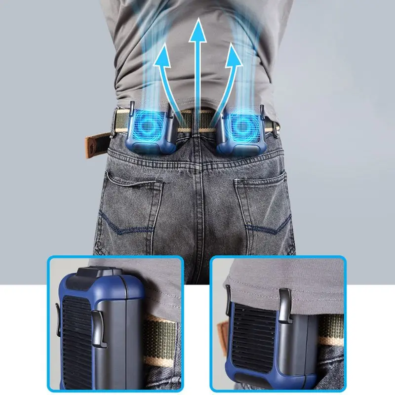 USB Mini Fan Rechargeable Waist Clip Fan with 3-Level Speed, Adjustable Wind Direction, Portable Fan for Outdoor Camping Hiking
USB Mini Fan Rechargeable Waist Clip Fan with 3-Level Speed, Adjustable Wind Direction, Portable Fan for Outdoor Camping Hiking