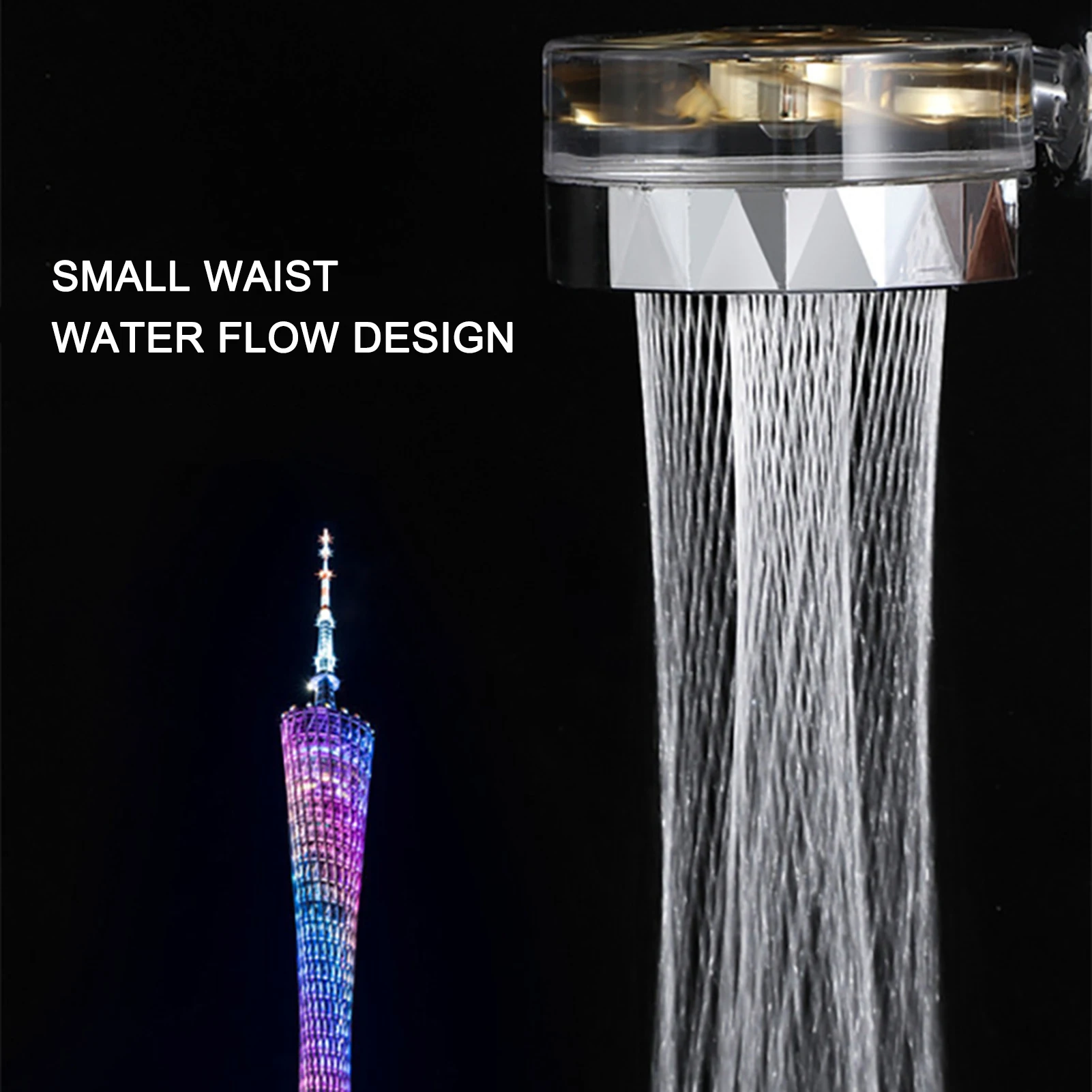 Propeller Pressurization Showerhead Handheld High Pressure Shower Turbocharged Water Saving Shower Left and Right 360° Rotatable
Propeller Pressurization Showerhead Handheld High Pressure Shower Turbocharged Water Saving Shower Left and Right 360° Rotatable