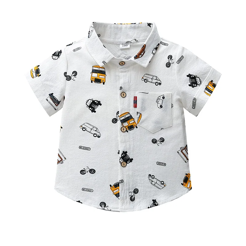 Summer Toddler Boys Girls Cotton Shirts Kids Clothes Short Sleeve Cartoon Shirt Blouses Spring Baby Boy Casual Shirts Tops 2-11Y
Summer Toddler Boys Girls Cotton Shirts Kids Clothes Short Sleeve Cartoon Shirt Blouses Spring Baby Boy Casual Shirts Tops 2-11Y