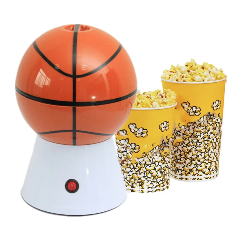 Electric Popcorn Popper Machine Household Basketball-Shape Popcorn Maker Popcorn Machine DIY Corn Popper Children Gift Home Part
Electric Popcorn Popper Machine Household Basketball-Shape Popcorn Maker Popcorn Machine DIY Corn Popper Children Gift Home Part