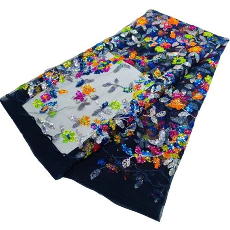 2022 разноцветная французская фототкань с вышивкой, 5 ярдов, африканская кружевная ткань для свадьбы 
2022 разноцветная французская фототкань с вышивкой, 5 ярдов, африканская кружевная ткань для свадьбы