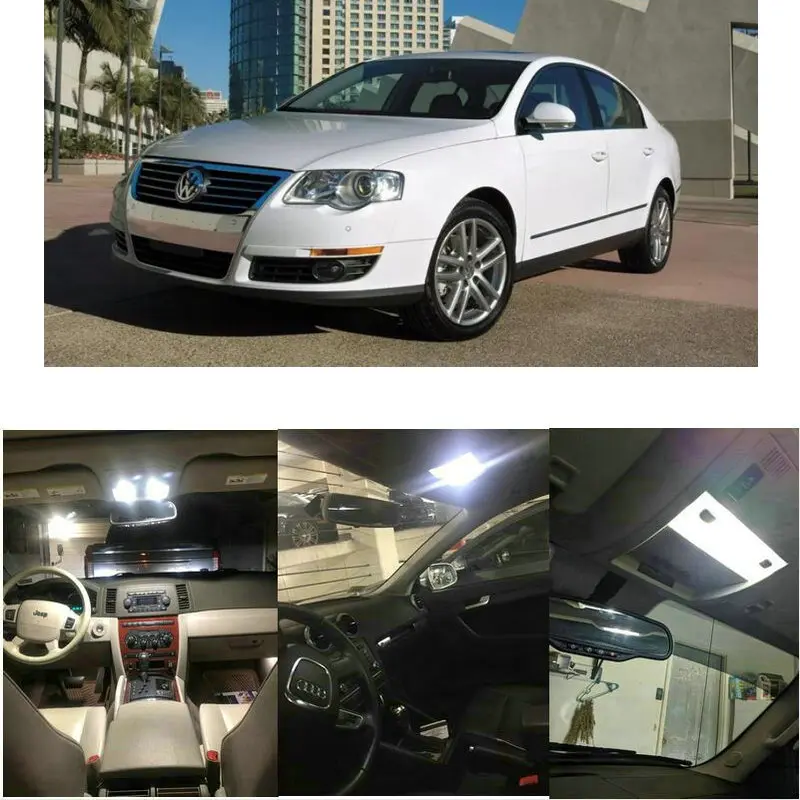 Внутренние светодиодные лампы для 2010 vw Passat CC Tiguan Touareg Routan|Сигнальная лампа| |