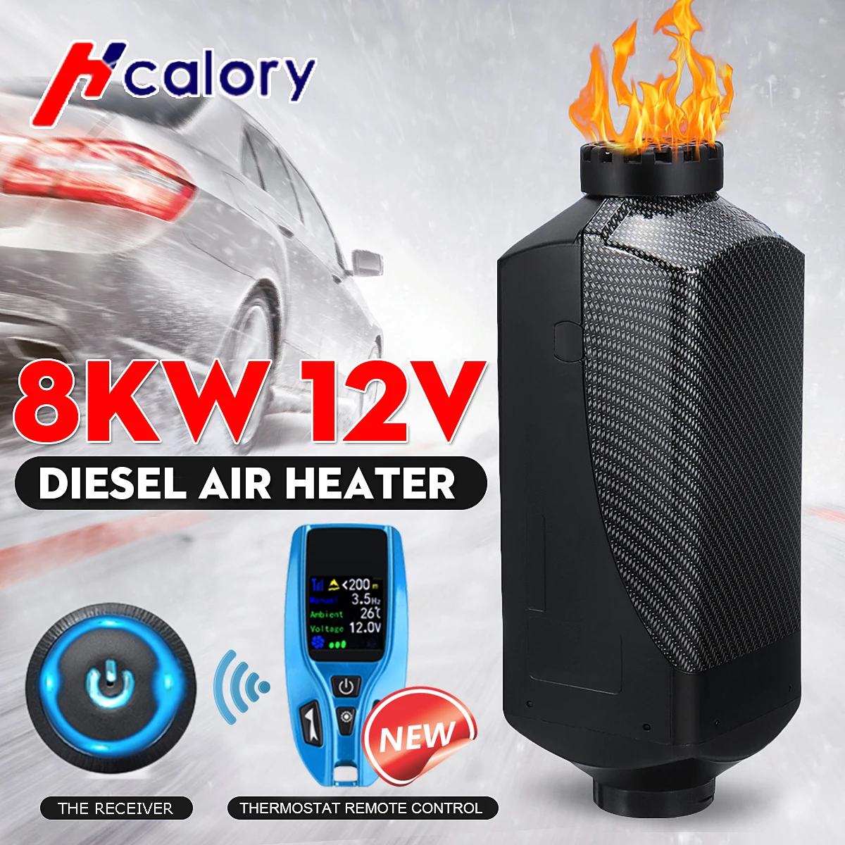 12V регулируемый 8000 Вт 1 до 8KW пульт дистанционного управления Air дизелей