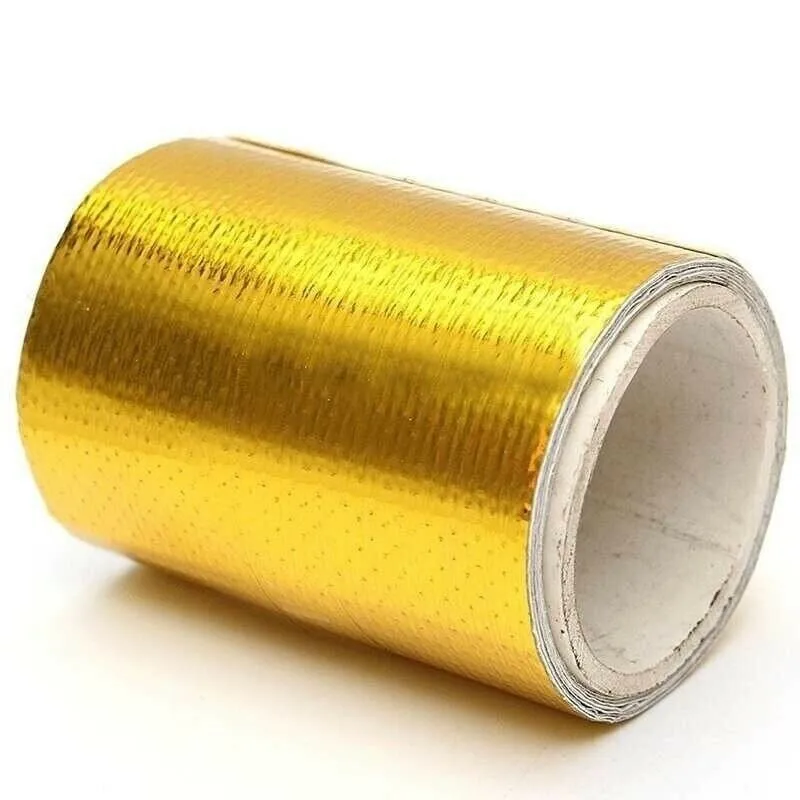 Universal Vehicle Gold Thermal Exhaust Tape For BMW Golf Tesla Suzuki Air Intake Heat Insulation Shield Wrap Reflective Stickers
Universal Vehicle Gold Thermal Exhaust Tape For BMW Golf Tesla Suzuki Air Intake Heat Insulation Shield Wrap Reflective Stickers