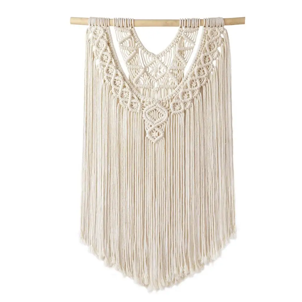 Macrame Wall Hanging Decor Boho Chic Bohemian Woven Home Decoration for Apartment Bedroom Living Room
Macrame Wall Hanging Decor Boho Chic Bohemian Woven Home Decoration for Apartment Bedroom Living Room