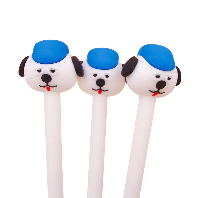 1pcs Korea Gel Pen Cute Kawaii Norwegian Dog Cartoon Silicone Creative Pen Black Refill 0.5mm Novelty Stationery Kids Gift
1pcs Korea Gel Pen Cute Kawaii Norwegian Dog Cartoon Silicone Creative Pen Black Refill 0.5mm Novelty Stationery Kids Gift