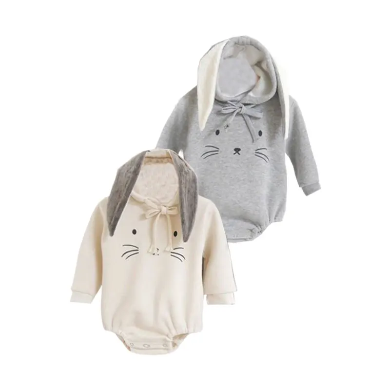 Baby Rompers Autumn Winter Newborn Baby Rompers Fleece Rabbit Ear Bunny Hooded Baby Girl Boy Romper Pompom Baby Jumpsuit
Baby Rompers Autumn Winter Newborn Baby Rompers Fleece Rabbit Ear Bunny Hooded Baby Girl Boy Romper Pompom Baby Jumpsuit