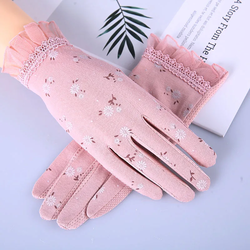 New Fashion Women's Summer Driving Gloves Non-slip Block UV Touch Screen Gloves Cotton Gloves Women Breathable Mittens
New Fashion Women's Summer Driving Gloves Non-slip Block UV Touch Screen Gloves Cotton Gloves Women Breathable Mittens