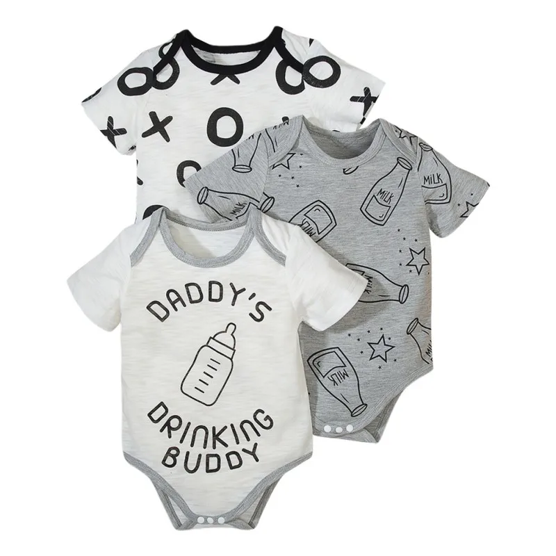 Baywell 3PCS/Set Newborn Baby Cotton Bodysuit Clothes Toddler Infant Rompers Summer Jumpsuit Outfits
Baywell 3PCS/Set Newborn Baby Cotton Bodysuit Clothes Toddler Infant Rompers Summer Jumpsuit Outfits