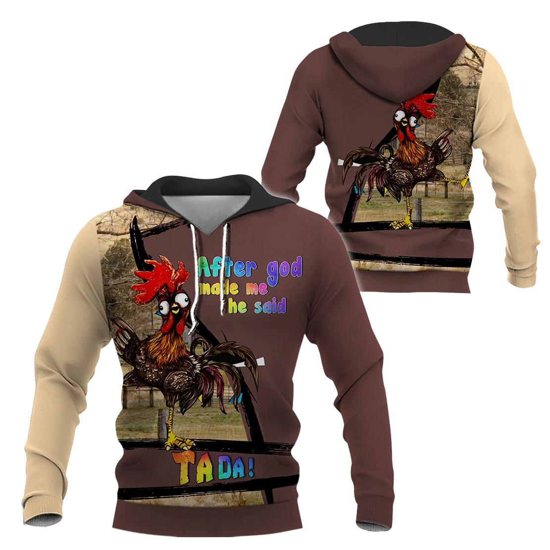Funny Rooster 3D All Over Printed Hoodies Fashion Pullover Men For Women Sweatshirts Sweater Animal Costumes
Funny Rooster 3D All Over Printed Hoodies Fashion Pullover Men For Women Sweatshirts Sweater Animal Costumes