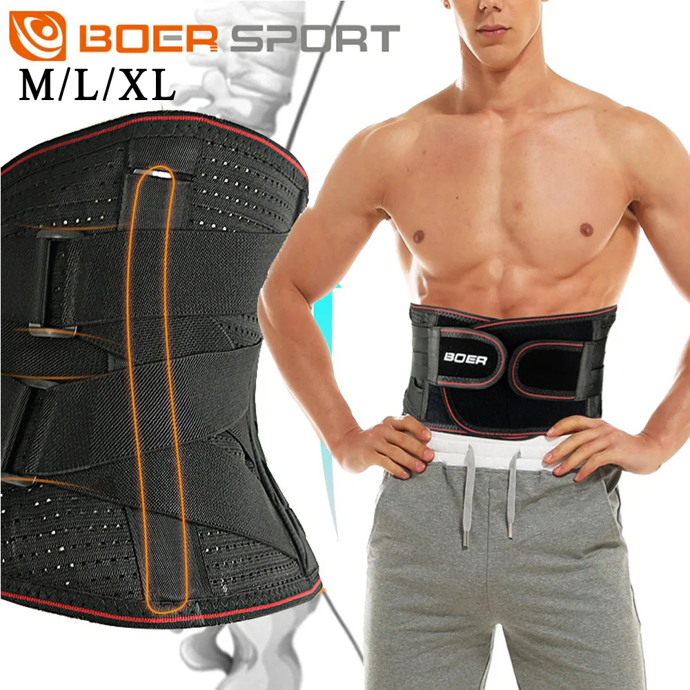 BOER Men/Women Waist Training Lumbar Support Lower Back Belt Breathable Support Belt Elastic Brace Pain Relief Fixed Straps
BOER Men/Women Waist Training Lumbar Support Lower Back Belt Breathable Support Belt Elastic Brace Pain Relief Fixed Straps