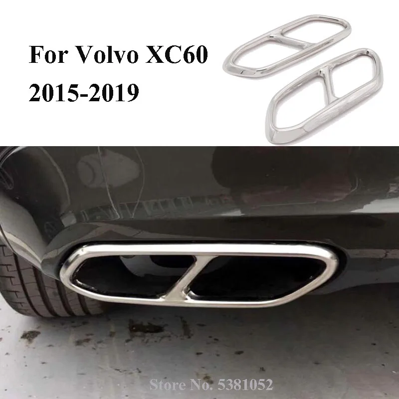 Tail Decorative Box For Volvo XC60 2018 2019 2020 Stainless Steel Exhaust Pipe Cover Trim For XC60 2015-2017 Car Styling
Tail Decorative Box For Volvo XC60 2018 2019 2020 Stainless Steel Exhaust Pipe Cover Trim For XC60 2015-2017 Car Styling