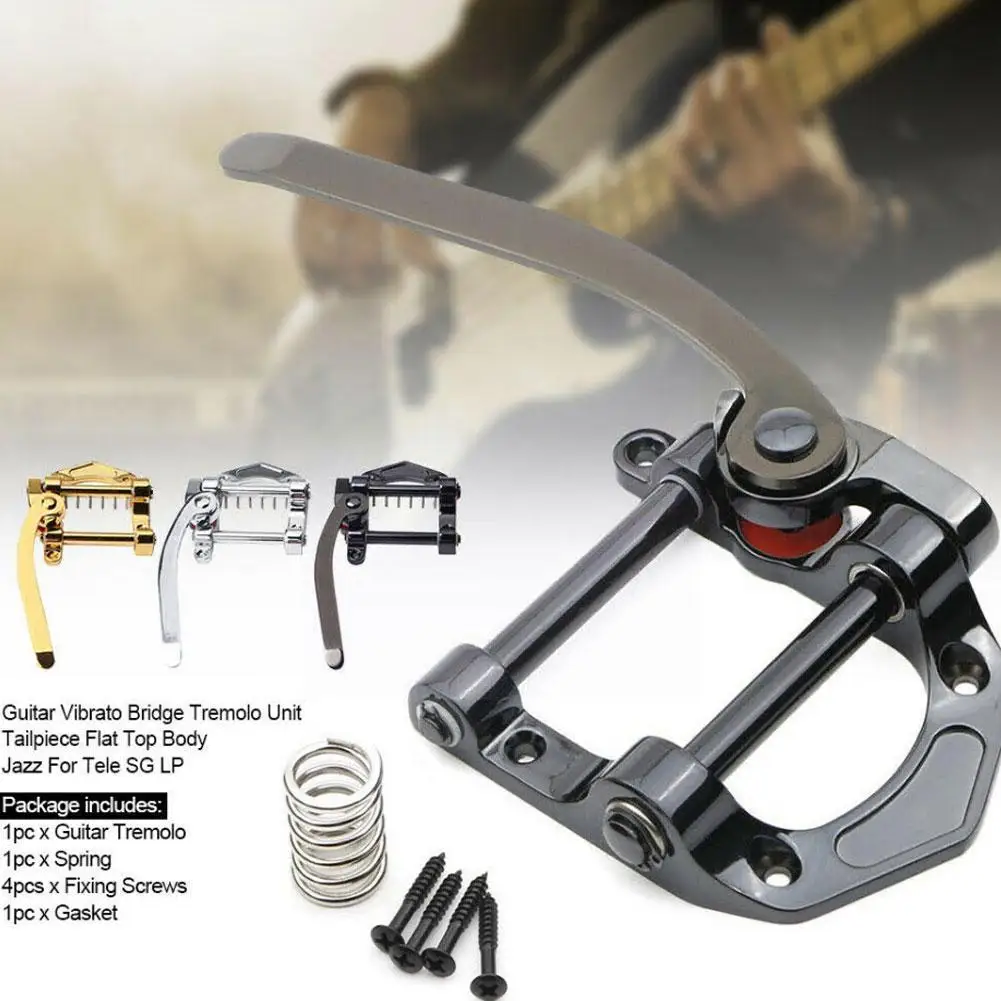 Электрическая гитара Jazz Tremolo Unit Vibrato Bridge для Bigsby Tele Sg и др. Q9s4
Электрическая гитара Jazz Tremolo Unit Vibrato Bridge для Bigsby Tele Sg и др. Q9s4