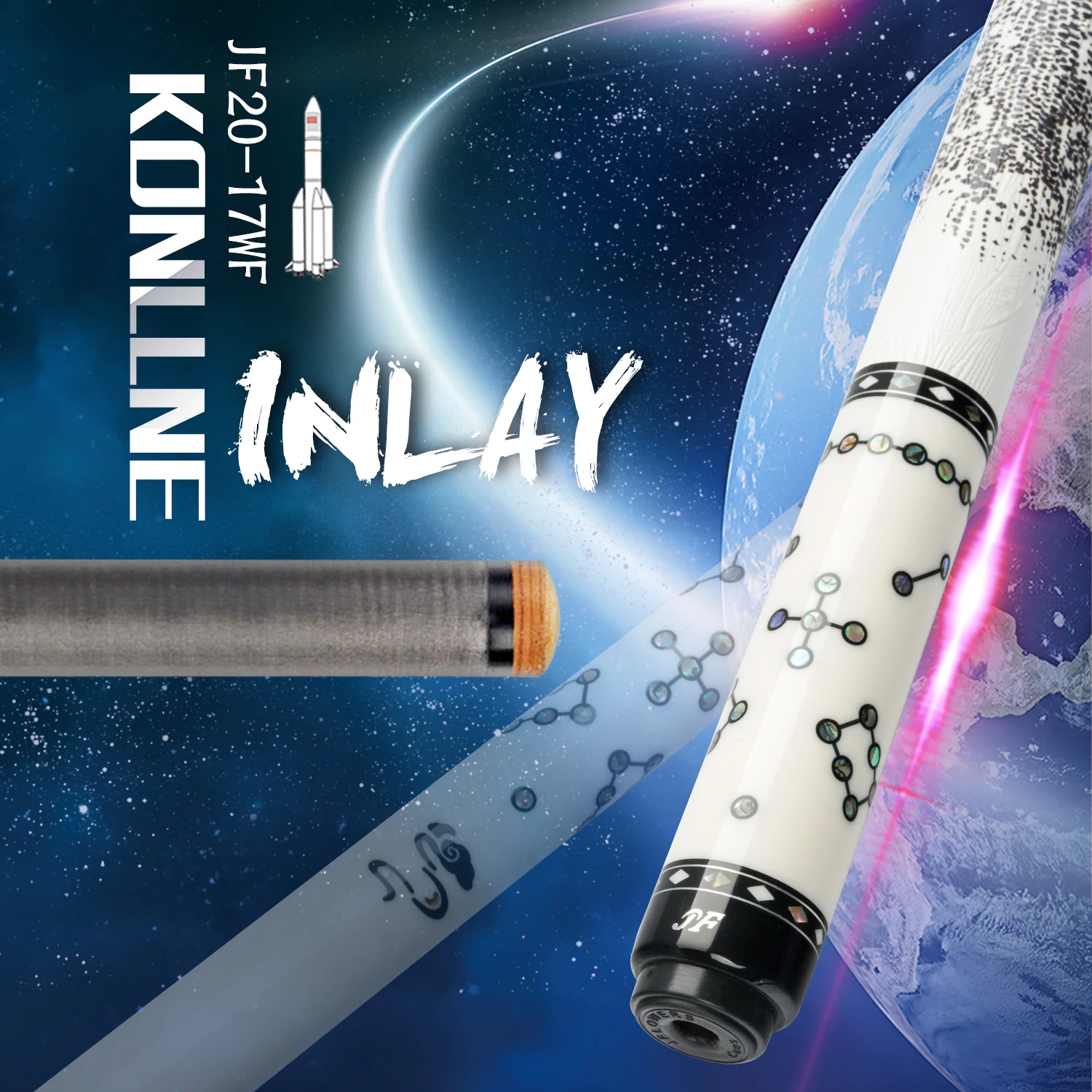 KONLLEN Star Billiards Pool Cue Stick 12.3mm Tip Black Technology Carbon Fiber Shaft Real Inlay 3/8*8 Radial Pin Cue Stick Kit
KONLLEN Star Billiards Pool Cue Stick 12.3mm Tip Black Technology Carbon Fiber Shaft Real Inlay 3/8*8 Radial Pin Cue Stick Kit