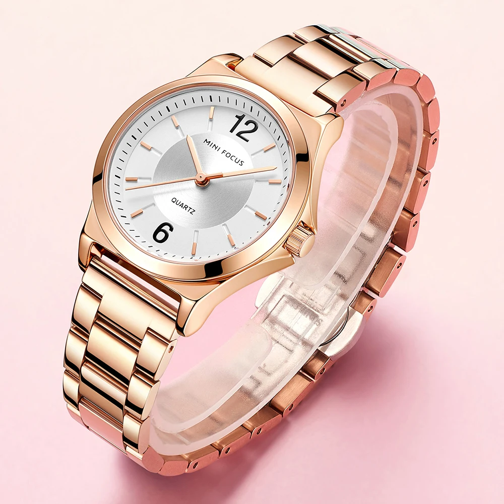 MINI FOCUS New Women Watches Brand Luxury Quartz Watch Fashion Casual Ladies Dress Watch Waterproof Rose Gold Relogio Feminino
MINI FOCUS New Women Watches Brand Luxury Quartz Watch Fashion Casual Ladies Dress Watch Waterproof Rose Gold Relogio Feminino