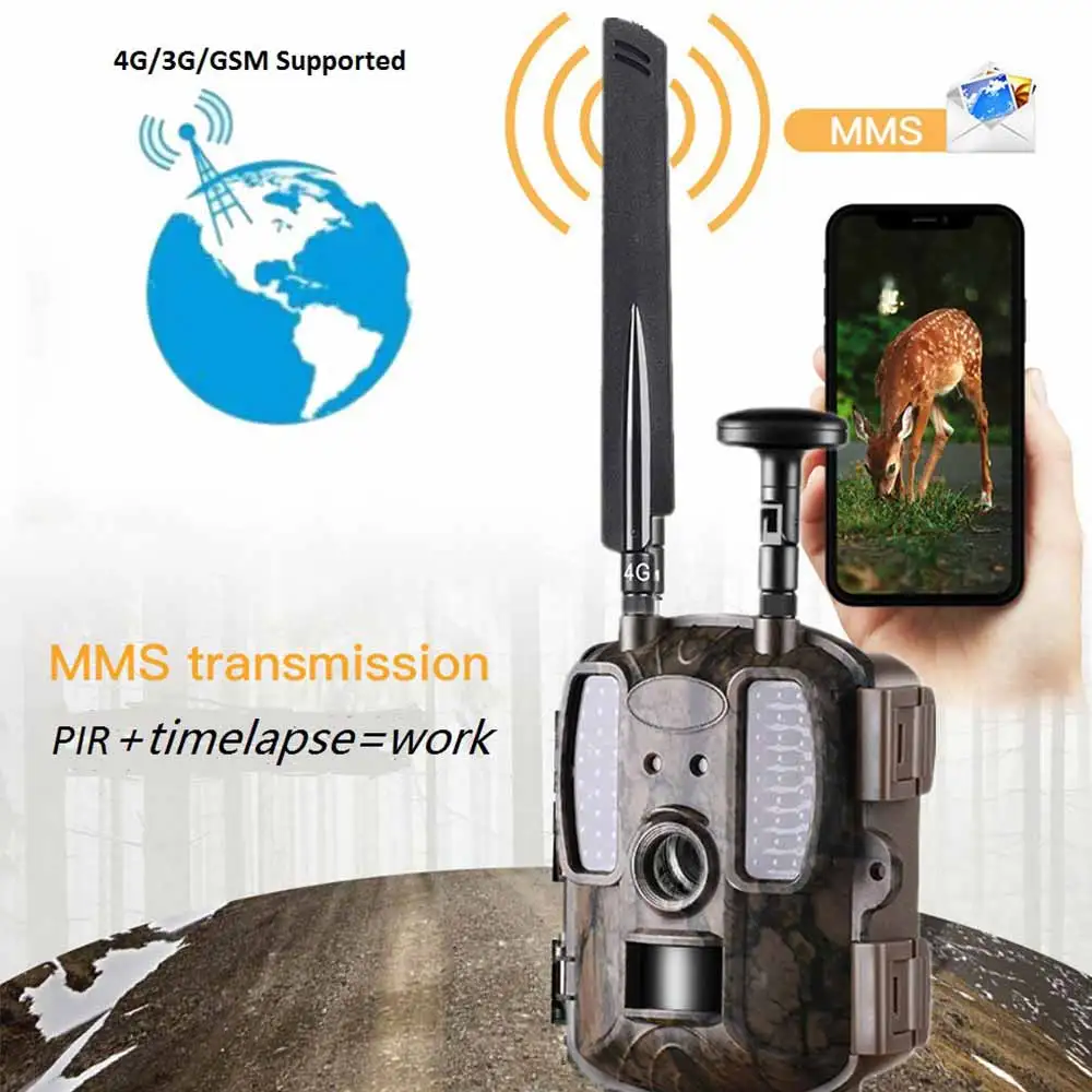 BL480LP Hunting Trail Camera Supporting 4G 3G 2G Network 950nm Invisible 12MP Sensor IP66 MMS Email FTP APP Image Video Sending
BL480LP Hunting Trail Camera Supporting 4G 3G 2G Network 950nm Invisible 12MP Sensor IP66 MMS Email FTP APP Image Video Sending