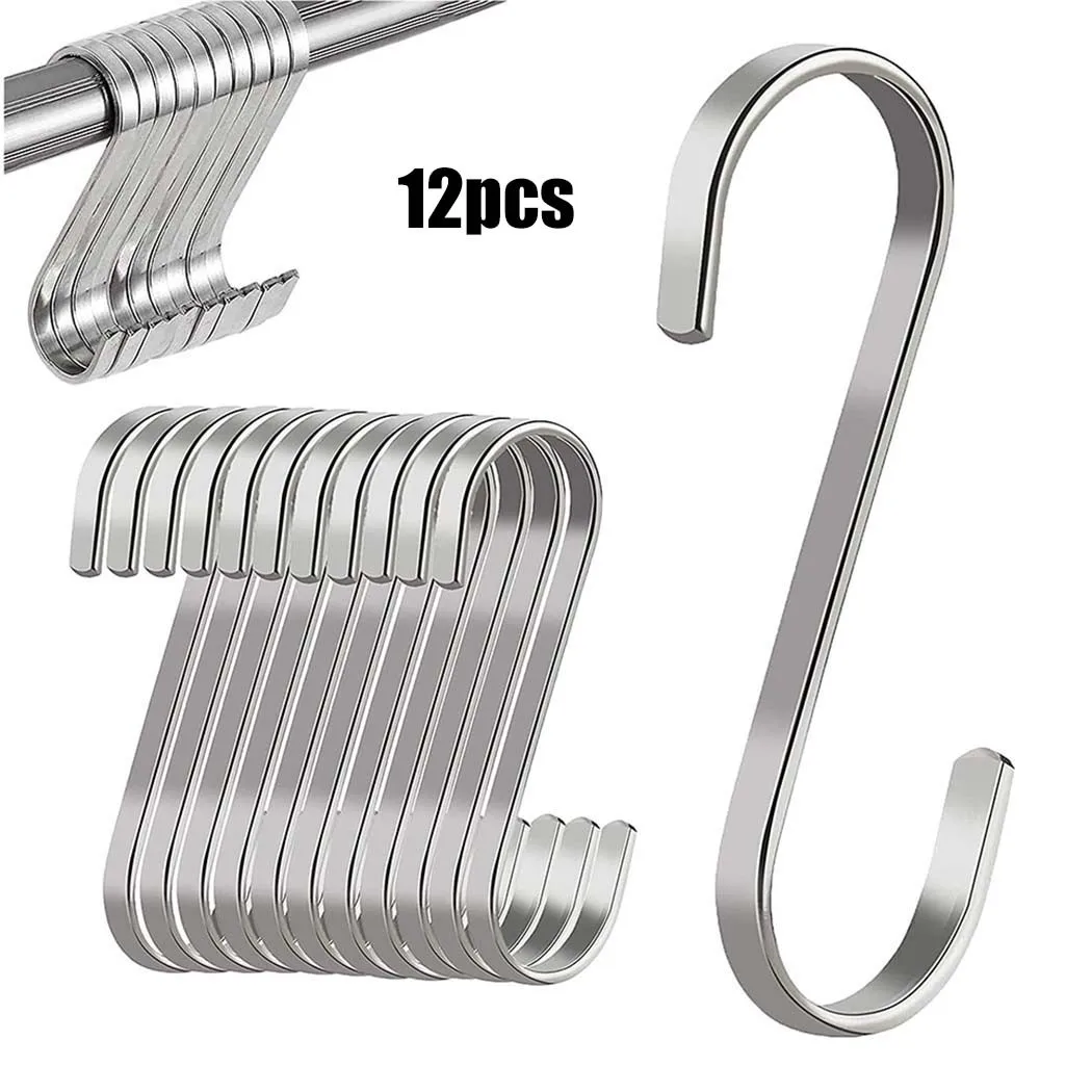 Stainless Steel S Hook S Flat Hook Bayonet Anti-drop Hook S Hook Kitchen Portable S Type Hook Stainless Steel Hook Home Hardware
Stainless Steel S Hook S Flat Hook Bayonet Anti-drop Hook S Hook Kitchen Portable S Type Hook Stainless Steel Hook Home Hardware