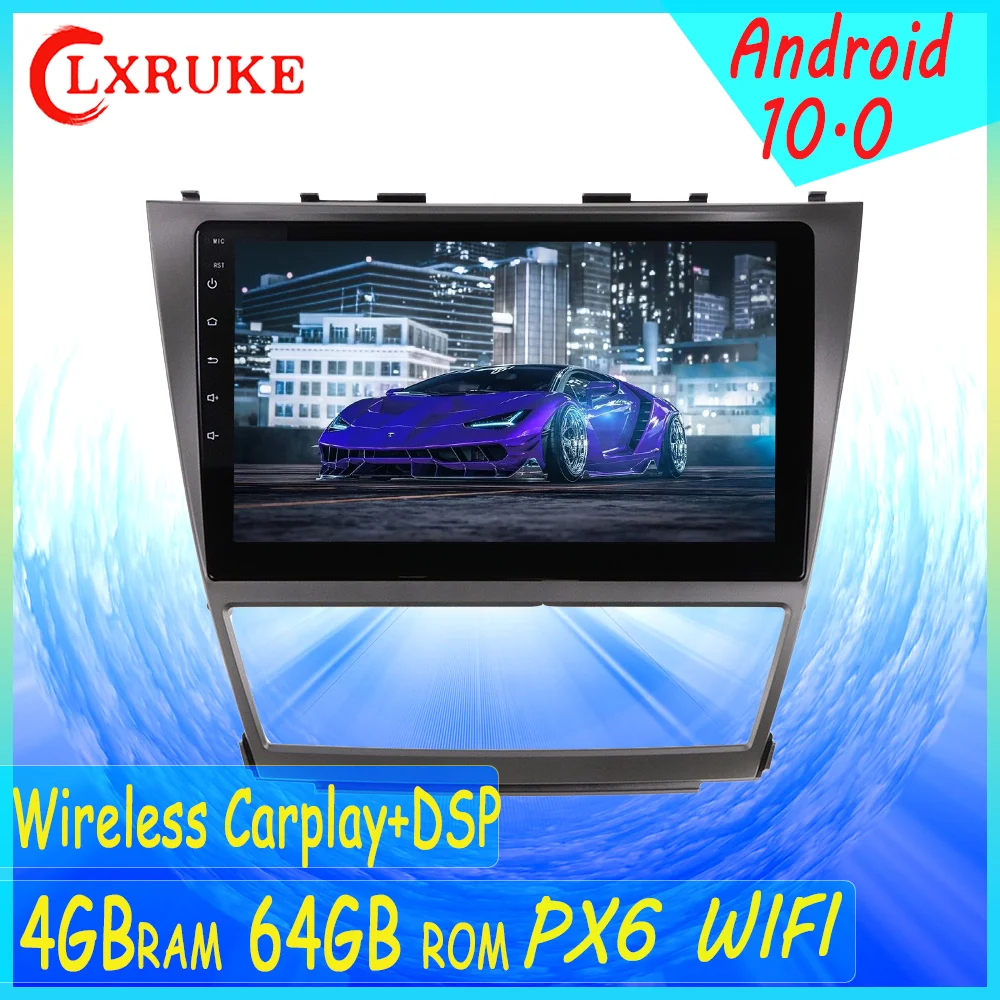 For Toyota Camry 2006-2011 Android10.0 Car DVD Player GPS Multimedia Auto Radio Car Navigator Stereo Receiver 64GB Built-in DSP
For Toyota Camry 2006-2011 Android10.0 Car DVD Player GPS Multimedia Auto Radio Car Navigator Stereo Receiver 64GB Built-in DSP