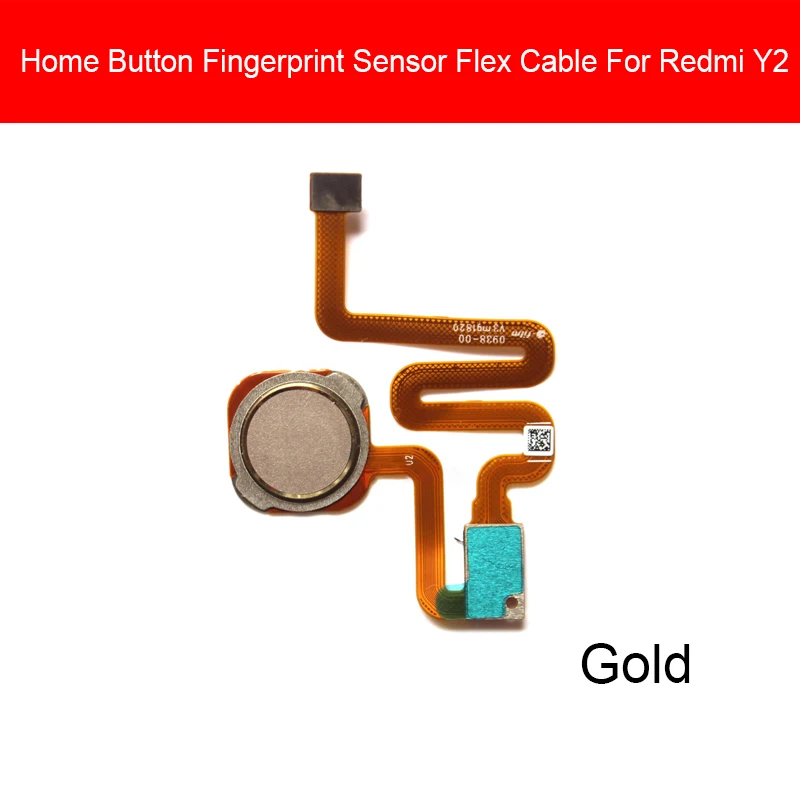 Кнопка Home для отпечатков пальцев гибкий кабель Xiaomi Redmi S2 Y2 Меню Возврат