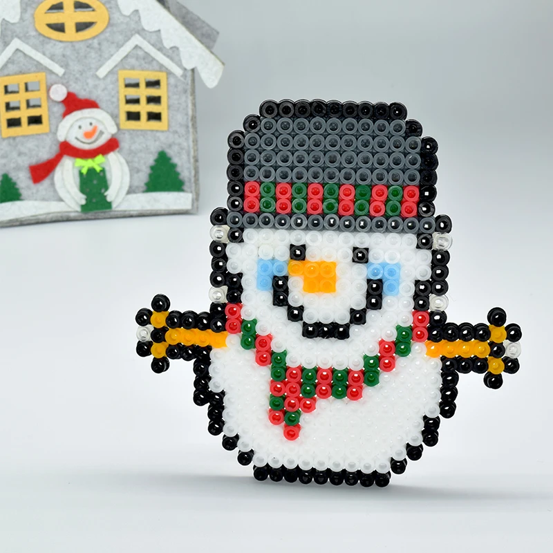 JINLETONG Hama beads 5mm set Fuse Hama beads cartoon Christmas snowman children educational toy gift
JINLETONG Hama beads 5mm set Fuse Hama beads cartoon Christmas snowman children educational toy gift