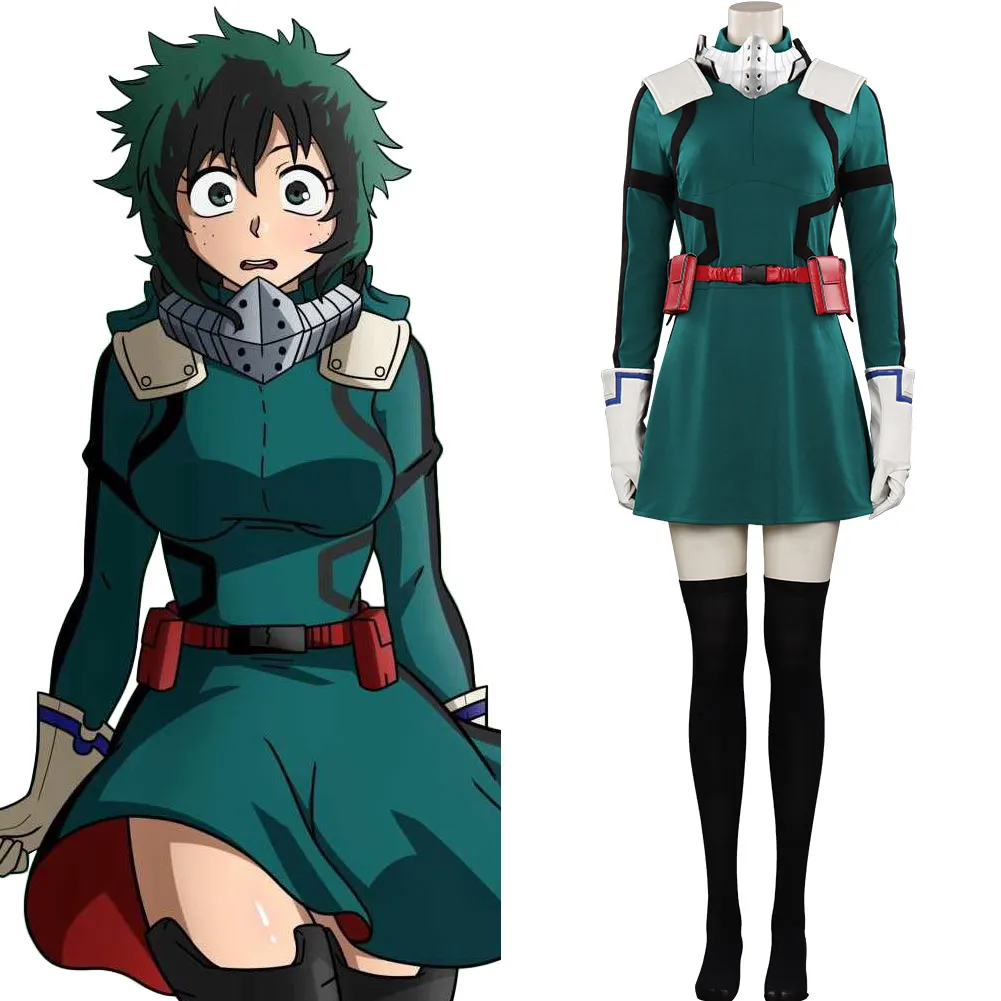 My Hero Academia Midoriya Izuku Cosplay Costume Dress Outfits Halloween Carnival Suit For Adult Women
My Hero Academia Midoriya Izuku Cosplay Costume Dress Outfits Halloween Carnival Suit For Adult Women