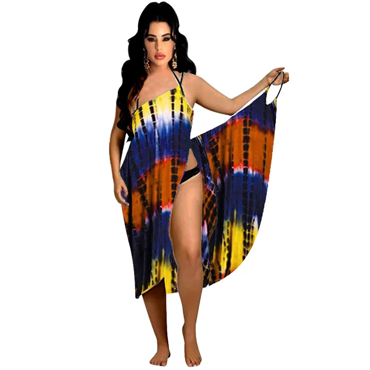 Summer tie-dye printing suspenders halter sexy stitching beach skirtSummer print suspenders halter sexy stitching beach skirt
Summer tie-dye printing suspenders halter sexy stitching beach skirtSummer print suspenders halter sexy stitching beach skirt