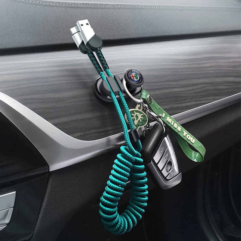 1Pcs Car Hooks Headphone USB Cable Key Storage Hook Sticker for Alfa Romeo Spider GT Tonale 156 159 147 8C 166 Giulia Giulietta
1Pcs Car Hooks Headphone USB Cable Key Storage Hook Sticker for Alfa Romeo Spider GT Tonale 156 159 147 8C 166 Giulia Giulietta