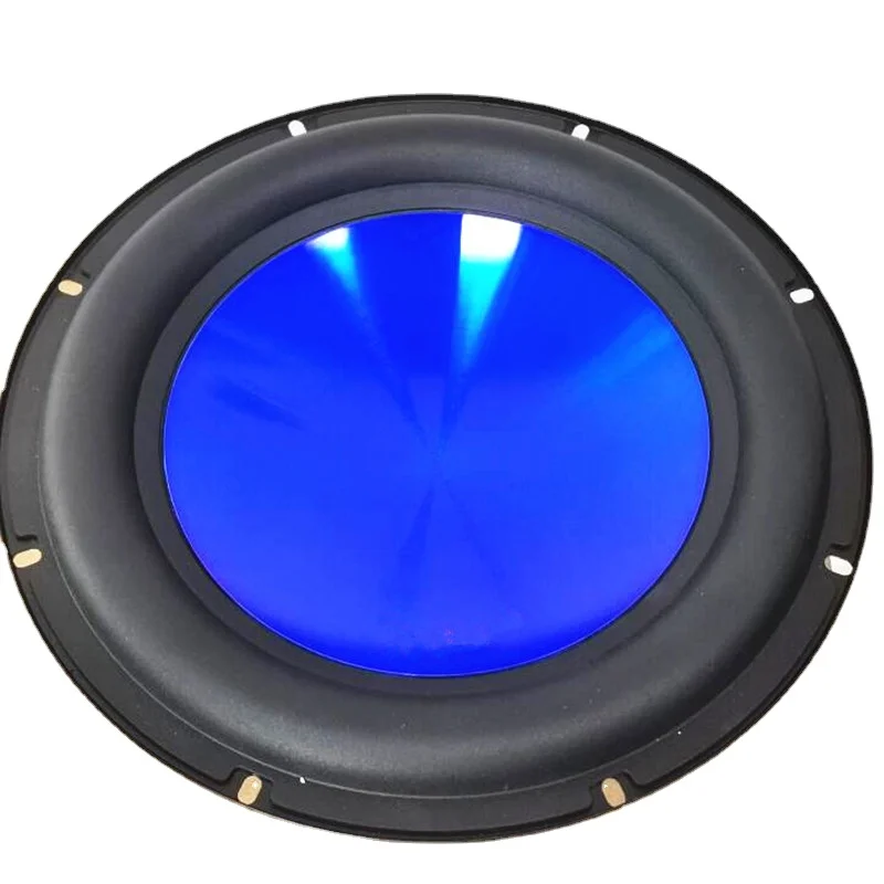 High Power Bass Subwoofer Car Home Audio Modified Bass Speaker Thick Rubber Edge U-shaped Blue Funnel Cone
High Power Bass Subwoofer Car Home Audio Modified Bass Speaker Thick Rubber Edge U-shaped Blue Funnel Cone