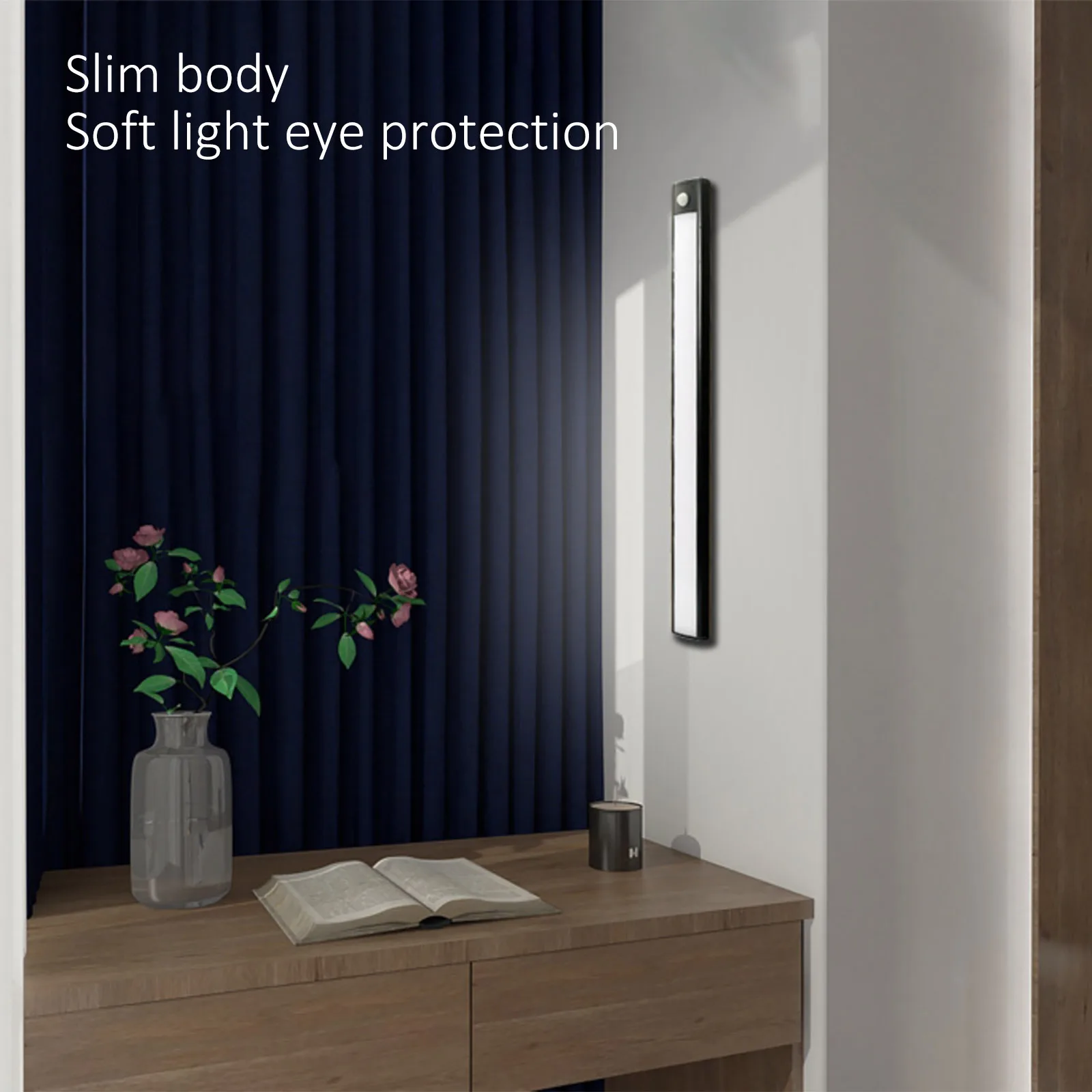 LED Night Light Closet Light Smart Motion Sensor Wireless Rechargeable Night Lamp For Kitchen Cabinet Wardrobe Lamp For Home 
LED Night Light Closet Light Smart Motion Sensor Wireless Rechargeable Night Lamp For Kitchen Cabinet Wardrobe Lamp For Home