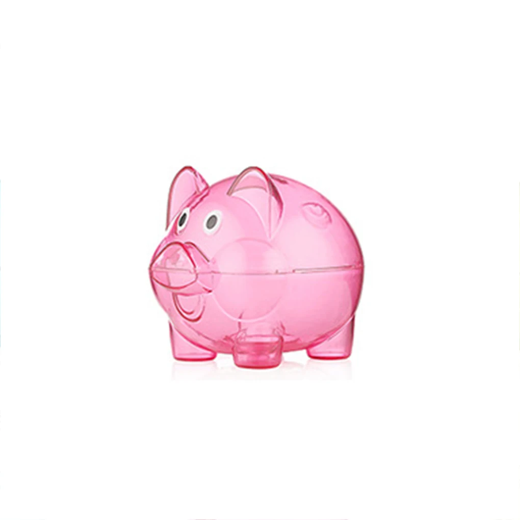 Transparent Plastic Money Saving Box Case Coins Piggy Bank money Cartoon Pig Shaped money box Savings box for coins
Transparent Plastic Money Saving Box Case Coins Piggy Bank money Cartoon Pig Shaped money box Savings box for coins
