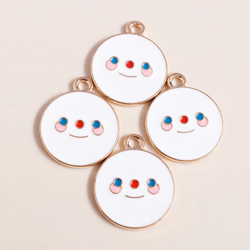 10pcs 19*23mm Cute Christmas Snowman Charms Smile Baby Face Charms for Necklaces Earrings Pendants Jewelry Making Accessories
10pcs 19*23mm Cute Christmas Snowman Charms Smile Baby Face Charms for Necklaces Earrings Pendants Jewelry Making Accessories