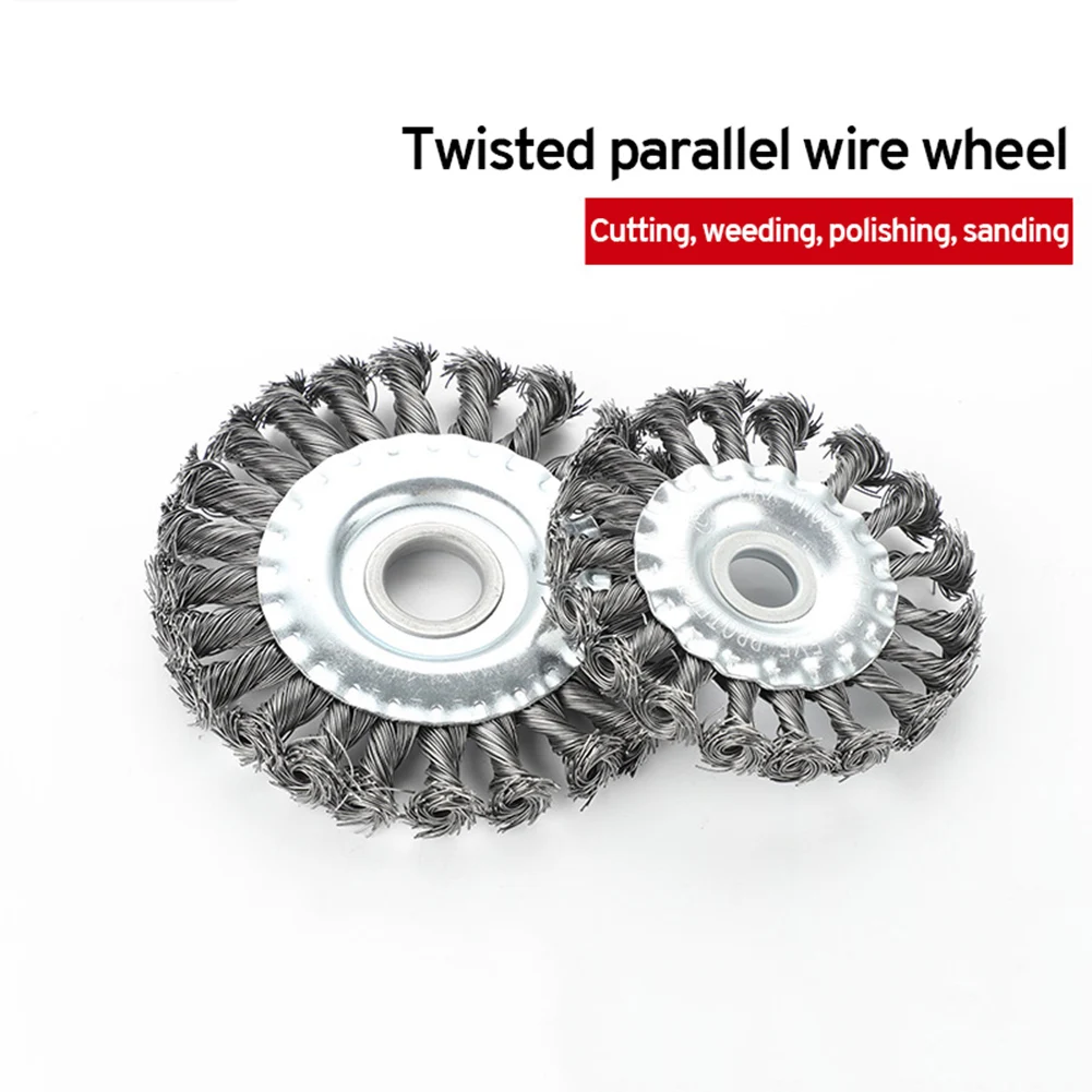 1PC Twist Grass Trimmer Head Steel Wire Wheel Garden Weeding Grass Lawn Mower Accessories for Household Garden Safe Supplies
1PC Twist Grass Trimmer Head Steel Wire Wheel Garden Weeding Grass Lawn Mower Accessories for Household Garden Safe Supplies