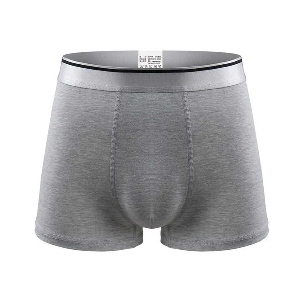 Cotton solid style Super 7XL Big size men male pants shorts underwears comfortble 1201 option dark blue summer winter new