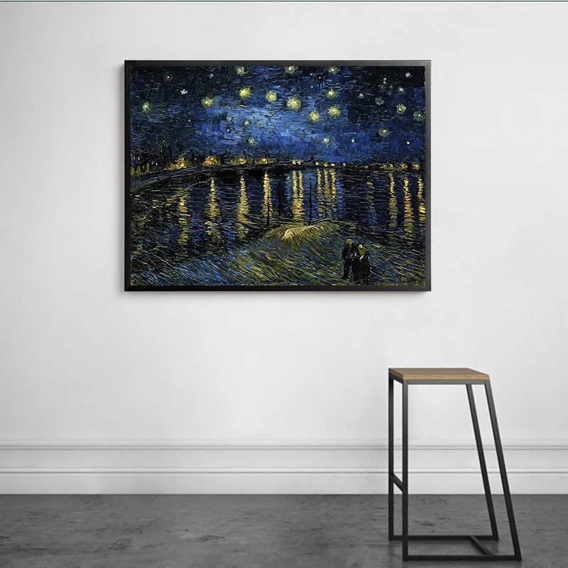Famous Van Gogh Starry Night Oil Paintings Print On Canvas Starry Night Decorative Pictures For living Room Cuadros Decoration
Famous Van Gogh Starry Night Oil Paintings Print On Canvas Starry Night Decorative Pictures For living Room Cuadros Decoration