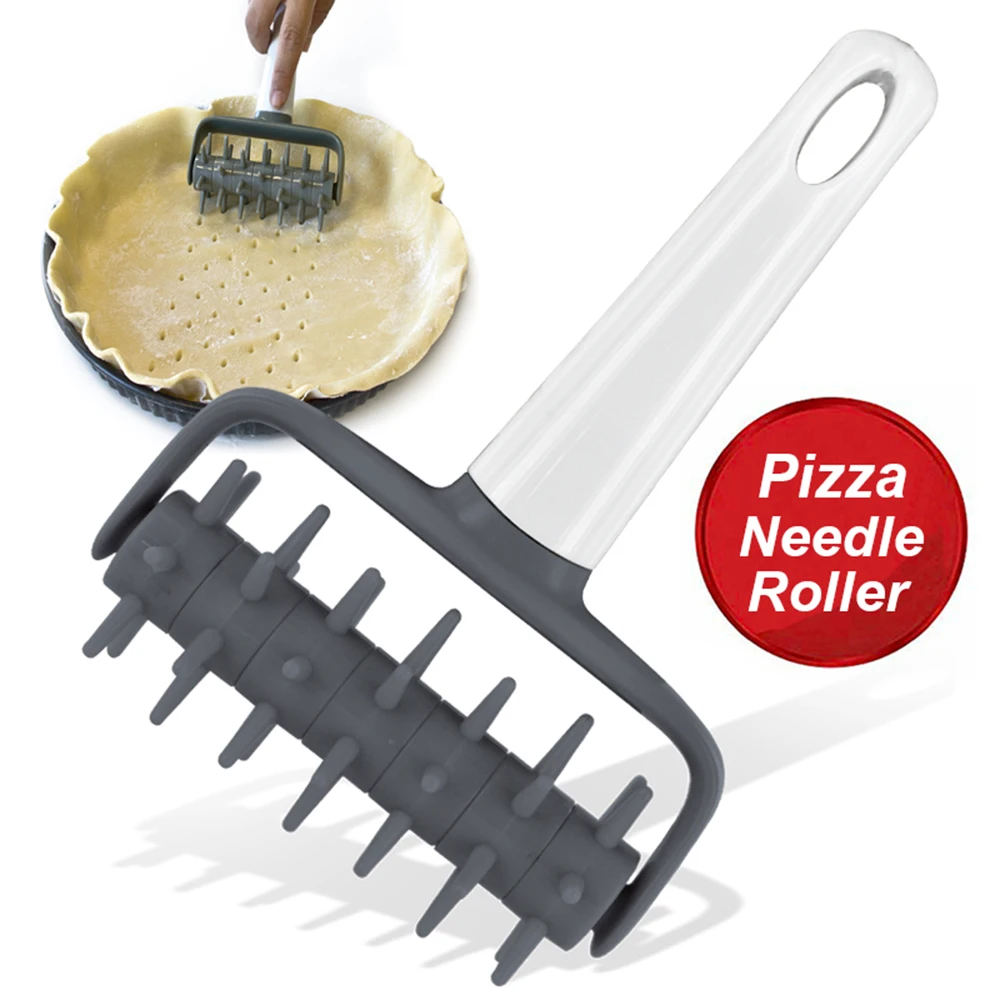 Dough Puncher Plastic Bread Needle Puncher Pizza Needle Roller Crust Cookies Biscuit Puncher Decoration Cooking Tool
Dough Puncher Plastic Bread Needle Puncher Pizza Needle Roller Crust Cookies Biscuit Puncher Decoration Cooking Tool