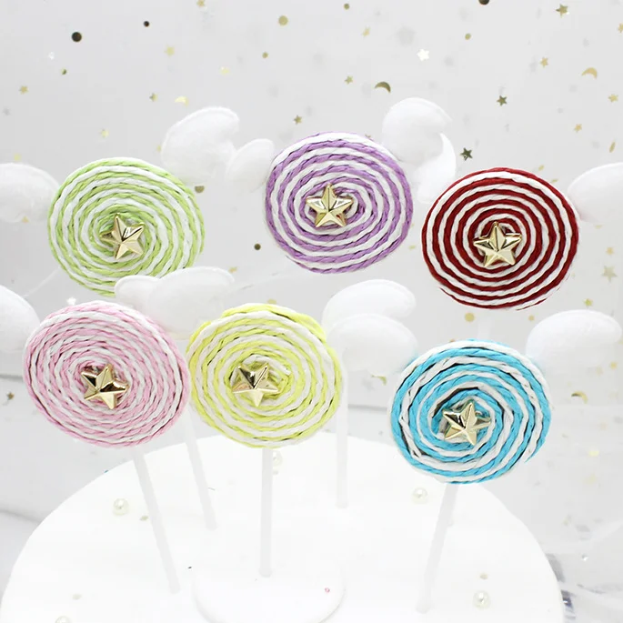 Christmas Decoration, 14 Cm, Small Angel Wings Simulation Lollipop, Party Scene Arrangement, Children's Birthday Cake Decoration
Christmas Decoration, 14 Cm, Small Angel Wings Simulation Lollipop, Party Scene Arrangement, Children's Birthday Cake Decoration