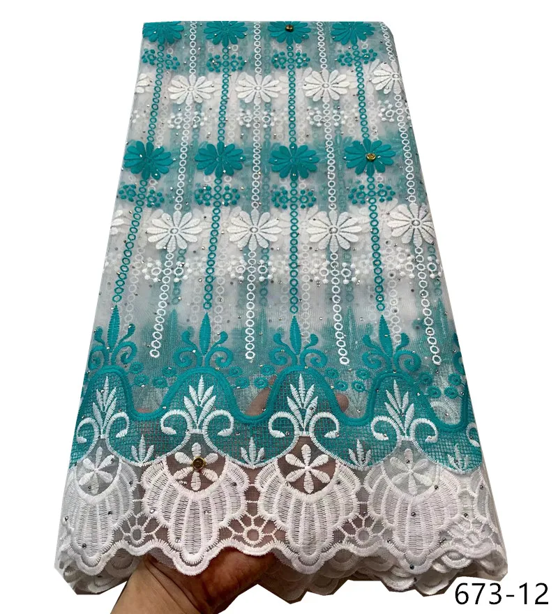New french net lace nigerian mesh fabric 2020 high quality embroidery with stones african tulle laces fabrics 5 yards/piece 673
New french net lace nigerian mesh fabric 2020 high quality embroidery with stones african tulle laces fabrics 5 yards/piece 673
