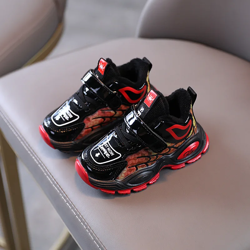 Children Shoes Red Blue Winter Fleece Warm Leather Waterproof Leisure Running Shoes Boys Sneakers Outdoor Anti-Slip Kids Shoes
Children Shoes Red Blue Winter Fleece Warm Leather Waterproof Leisure Running Shoes Boys Sneakers Outdoor Anti-Slip Kids Shoes