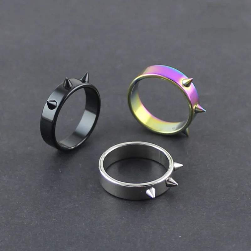 

Self-Defense Ring Portable Finger Weapons Survival Outdoor Emergency Glass Breaking Punk Rings Protector