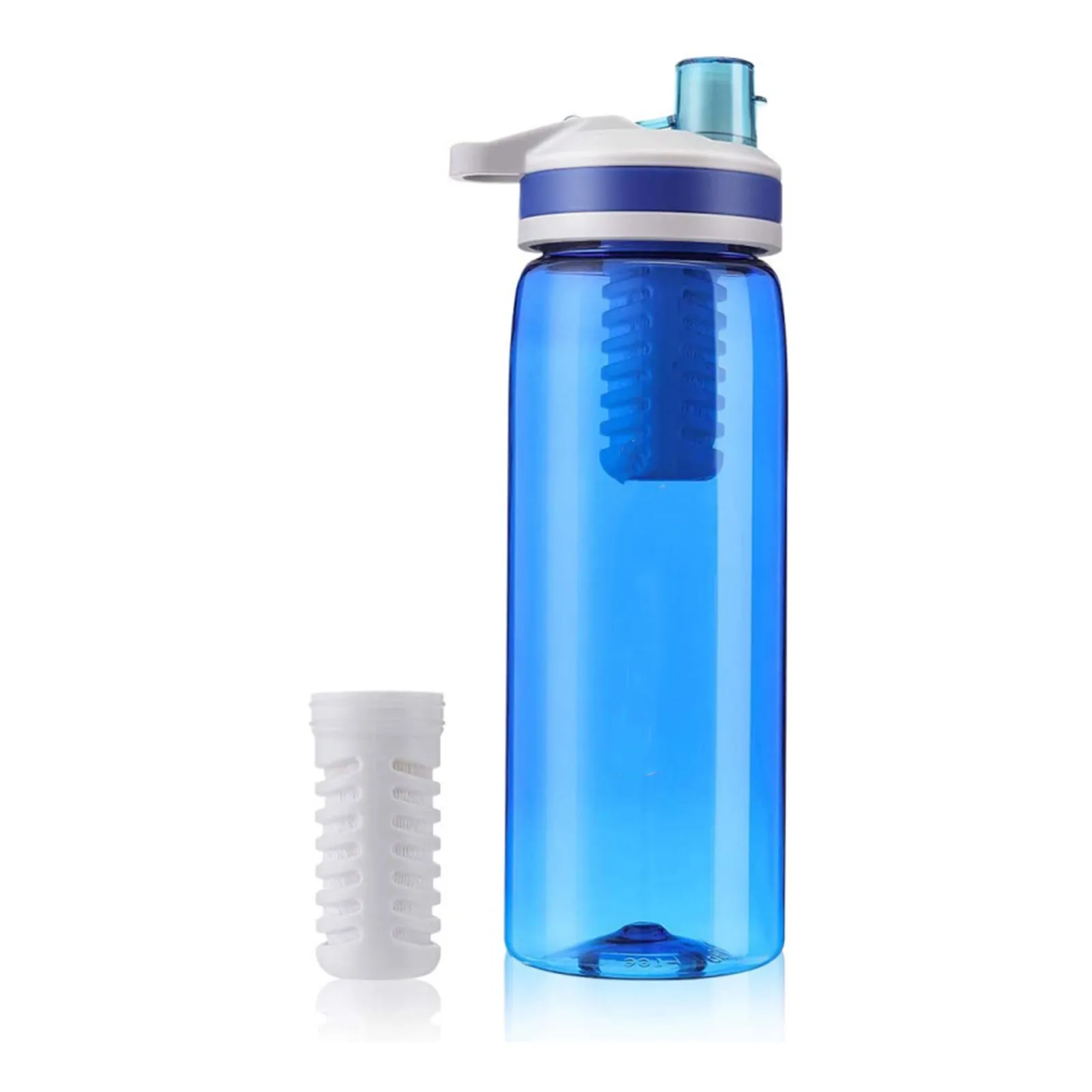 Sports Water Bottle, 770ml Bpa Free Water Bottle with Filter And Straw for Hiking, Camping, Backpacking And Traveling
Sports Water Bottle, 770ml Bpa Free Water Bottle with Filter And Straw for Hiking, Camping, Backpacking And Traveling